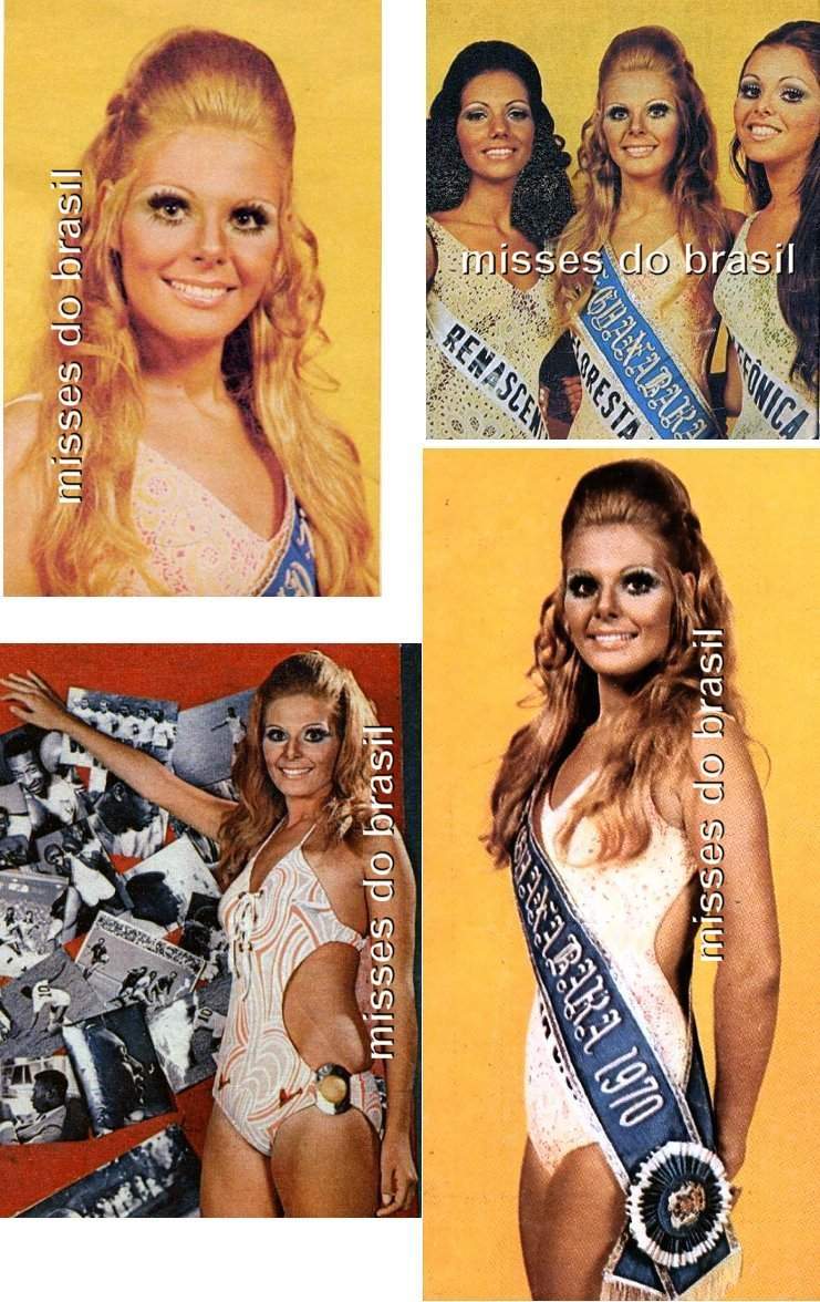 Eliane Thompsom eleita Miss Guanabar 1970