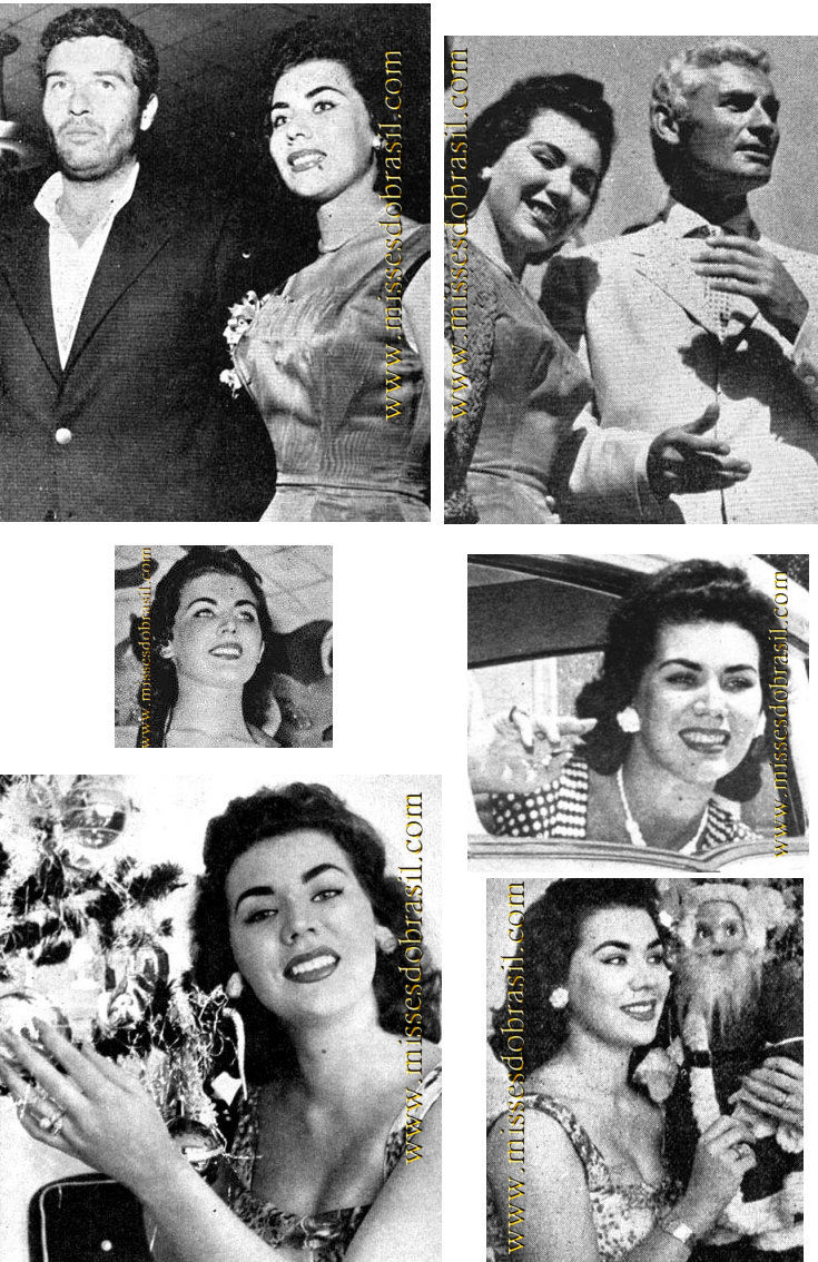 Miss Brasil 1956 Maria Jos Cardoso